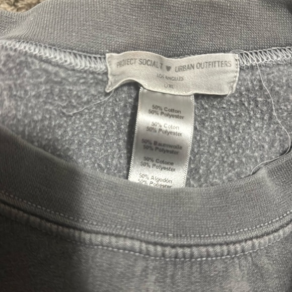 Urban Outfitters | UO Project Social T Warm Happy Thoughts Pullover Sweatshirt - Picture 3 of 4